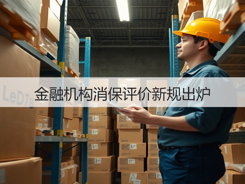 金融机构消保评价新规出炉