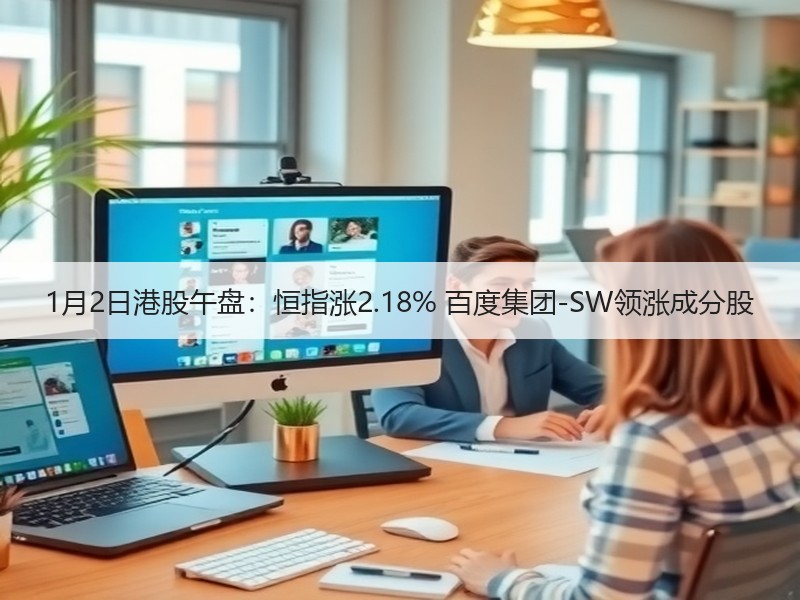 1月2日港股午盘：恒指涨2.18% 百度集团-SW领涨成分股