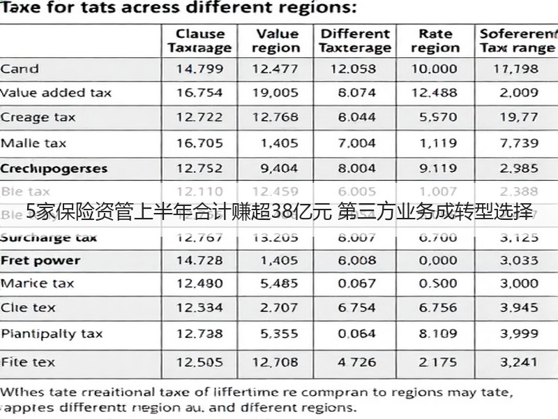 5家保险资管上半年合计赚超38亿元 第三方业务成转型选择