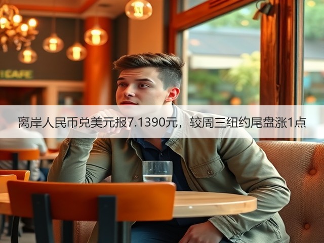 离岸人民币兑美元报7.1390元，较周三纽约尾盘涨1点(图1)