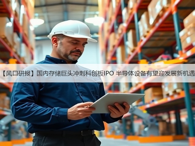 【风口研报】国内存储巨头冲刺科创板IPO 半导体设备有望迎发展新机遇(图2) 【风口研报】国内存储巨头冲刺科创板IPO 半导体设备有望迎发展新机遇(图2)