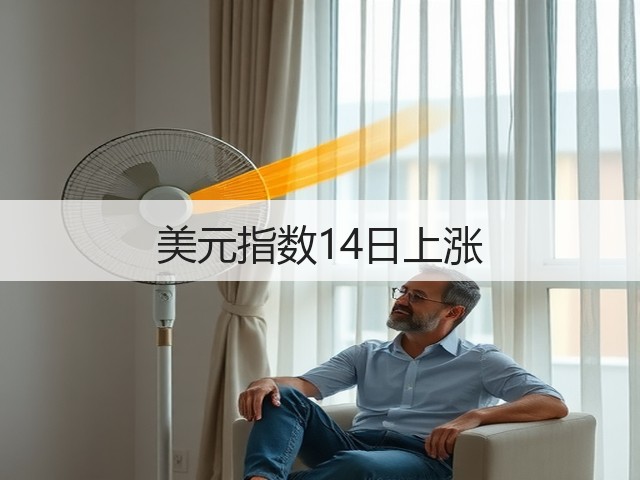 美元指数14日上涨(图2) 美元指数14日上涨(图2)