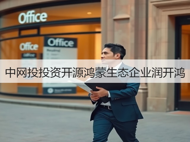 中网投投资开源鸿蒙生态企业润开鸿(图1)
