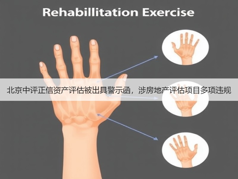 北京中评正信资产评估被出具警示函，涉房地产评估项目多项违规