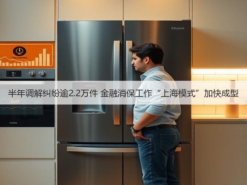 半年调解纠纷逾2.2万件 金融消保工作“上海模式”加快成型