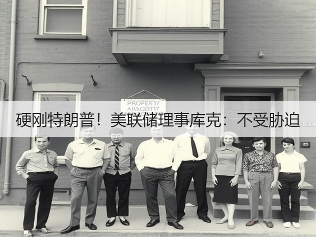 硬刚特朗普!美联储理事库克:不受胁迫(图1) 硬刚特朗普!美联储理事库克:不受胁迫(图1)
