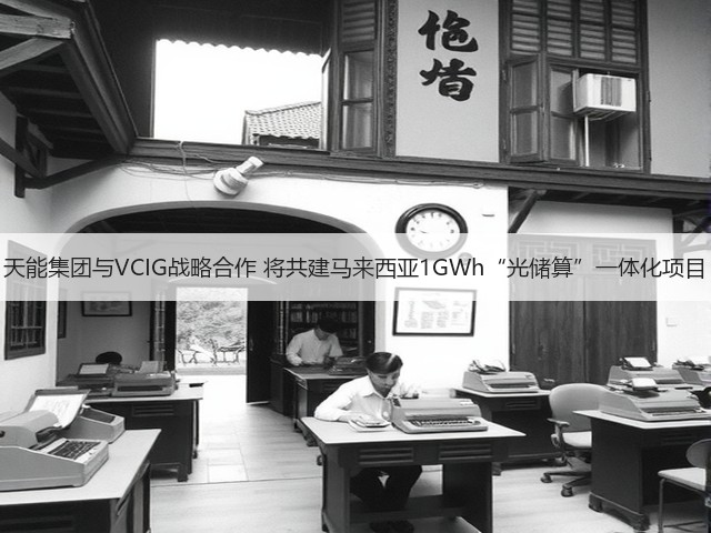 天能集团与VCIG战略合作 将共建马来西亚1GWh“光储算”一体化项目(图2)