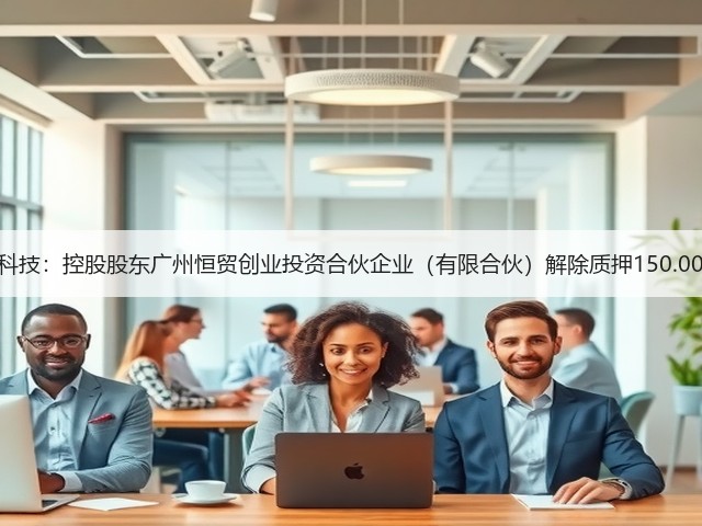 航新科技:控股股东广州恒贸创业投资合伙企业(有限合伙)解除质押150.00万股(图2) 航新科技:控股股东广州恒贸创业投资合伙企业(有限合伙)解除质押150.00万股(图2)