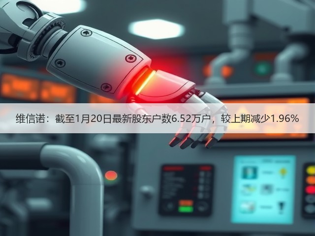 维信诺:截至1月20日最新股东户数6.52万户,较上期减少1.96%(图2) 维信诺:截至1月20日最新股东户数6.52万户,较上期减少1.96%(图2)