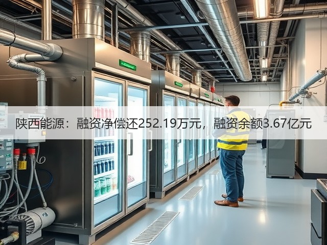 陕西能源:融资净偿还252.19万元,融资余额3.67亿元(图1) 陕西能源:融资净偿还252.19万元,融资余额3.67亿元(图1)