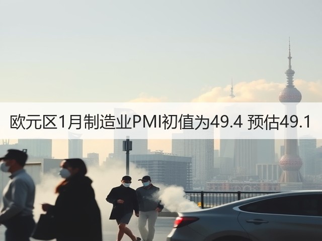 欧元区1月制造业PMI初值为49.4 预估49.1(图2)