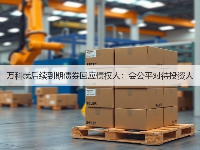 万科就后续到期债券回应债权人:会公平对待投资人(图1) 万科就后续到期债券回应债权人:会公平对待投资人(图1)