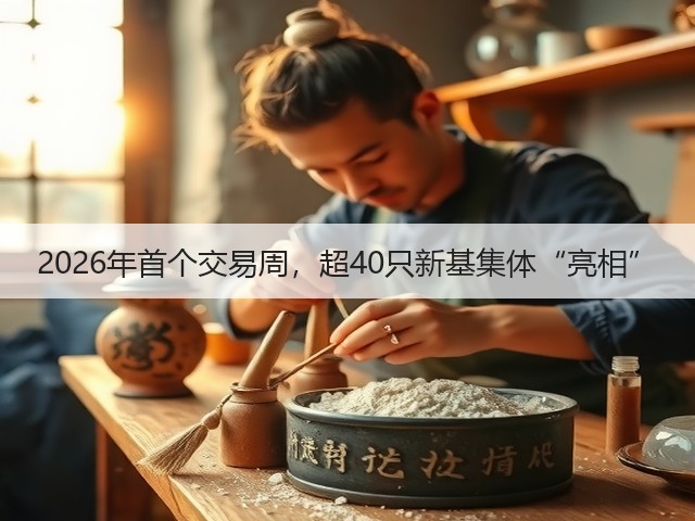 2026年首个交易周,超40只新基集体“亮相”(图3) 2026年首个交易周,超40只新基集体“亮相”(图3)