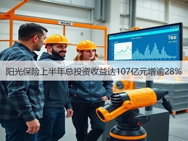 阳光保险上半年总投资收益达107亿元增逾28%