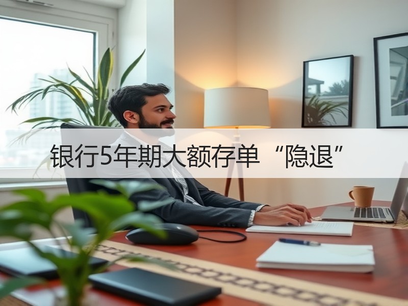 银行5年期大额存单“隐退”