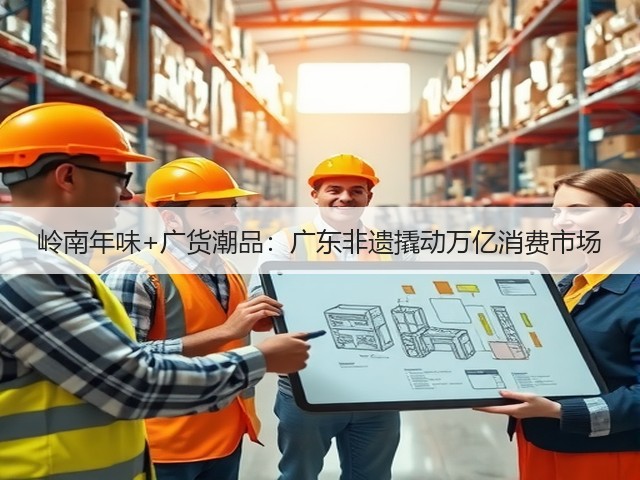 岭南年味+广货潮品:广东非遗撬动万亿消费市场(图2) 岭南年味+广货潮品:广东非遗撬动万亿消费市场(图2)