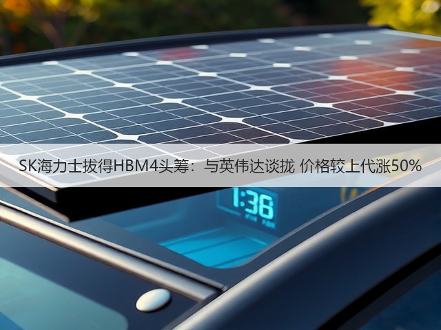 SK海力士拔得HBM4头筹:与英伟达谈拢 价格较上代涨50%(图2) SK海力士拔得HBM4头筹:与英伟达谈拢 价格较上代涨50%(图2)