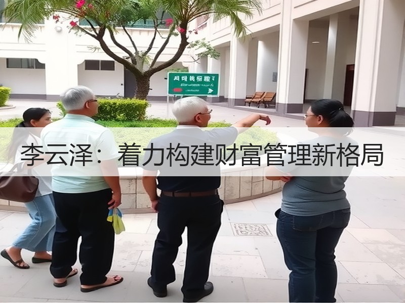 李云泽：着力构建财富管理新格局