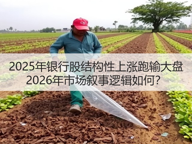 2025年银行股结构性上涨跑输大盘 2026年市场叙事逻辑如何？(图3)