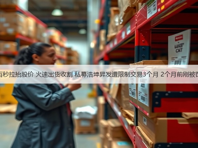 百秒拉抬股价 火速出货收割 私募浩坤昇发遭限制交易3个月 2个月前刚被罚(图3) 百秒拉抬股价 火速出货收割 私募浩坤昇发遭限制交易3个月 2个月前刚被罚(图3)