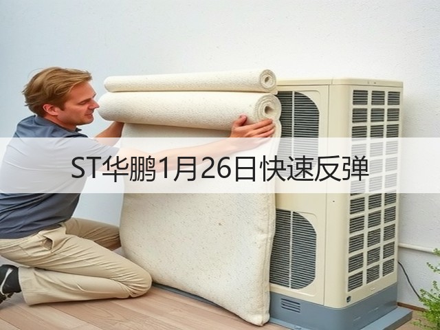ST华鹏1月26日快速反弹(图3)