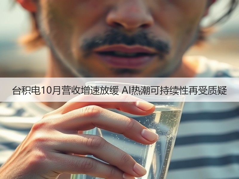 台积电10月营收增速放缓 AI热潮可持续性再受质疑