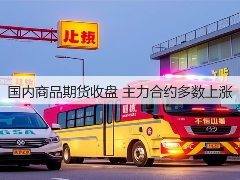 国内商品期货收盘 主力合约多数上涨
