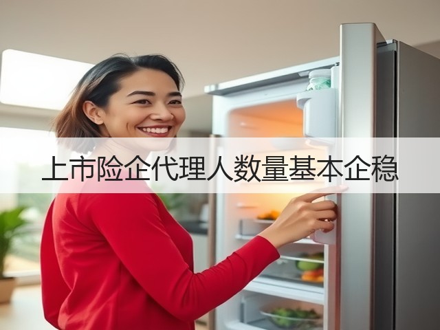 上市险企代理人数量基本企稳(图1) 上市险企代理人数量基本企稳(图1)