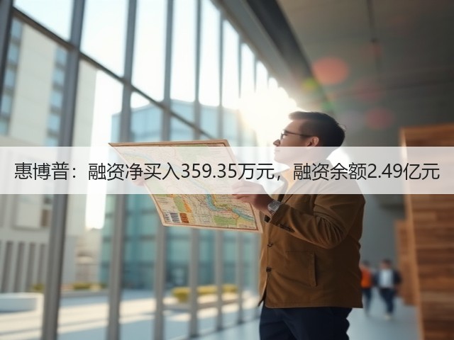惠博普:融资净买入359.35万元,融资余额2.49亿元(图2) 惠博普:融资净买入359.35万元,融资余额2.49亿元(图2)