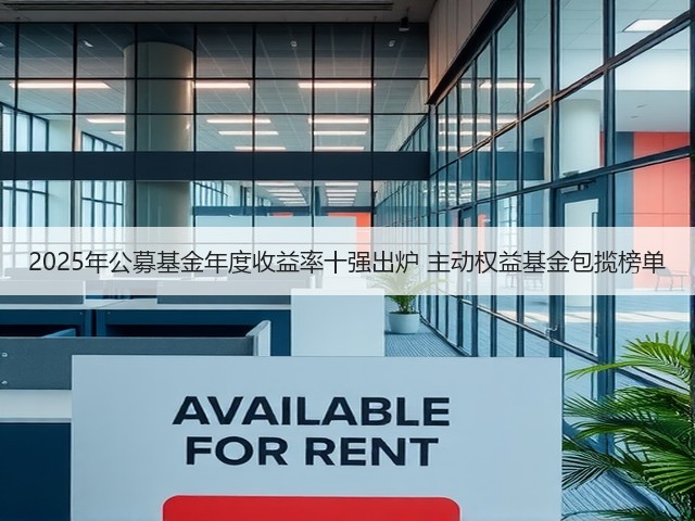 2025年公募基金年度收益率十强出炉 主动权益基金包揽榜单(图1) 2025年公募基金年度收益率十强出炉 主动权益基金包揽榜单(图1)