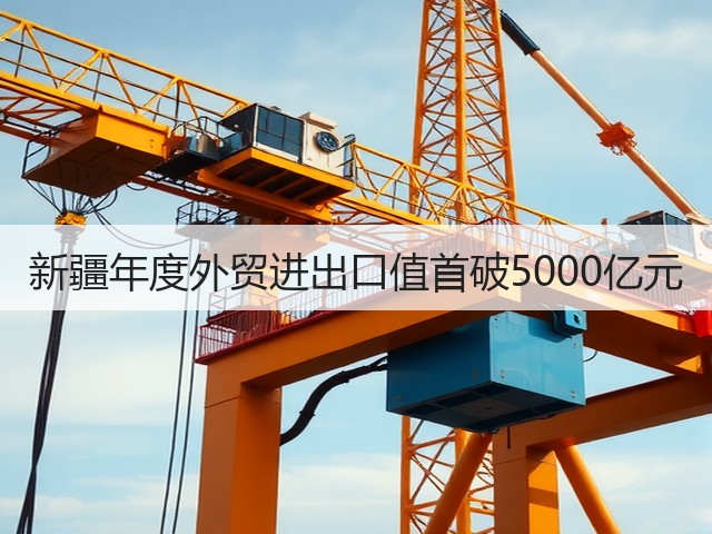 新疆年度外贸进出口值首破5000亿元(图2) 新疆年度外贸进出口值首破5000亿元(图2)
