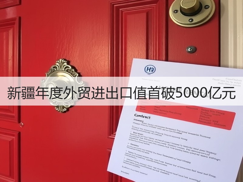 新疆年度外贸进出口值首破5000亿元