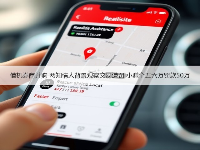 借机券商并购 两知情人背景观察交易遭罚 小赚个五六万罚款50万(图2) 借机券商并购 两知情人背景观察交易遭罚 小赚个五六万罚款50万(图2)
