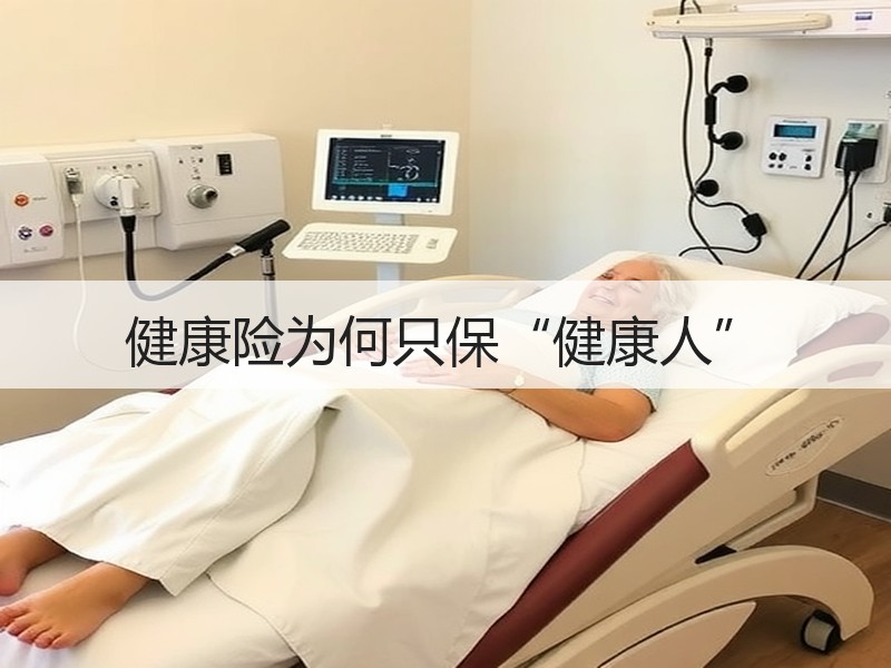 健康险为何只保“健康人”