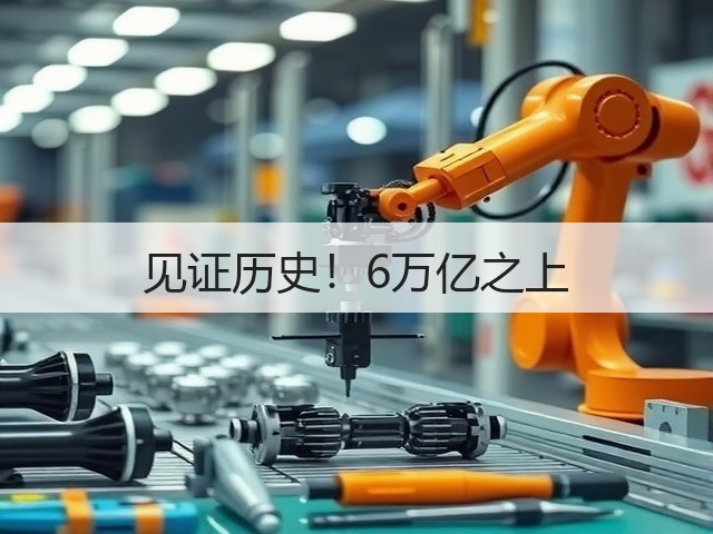 见证历史！6万亿之上(图1)