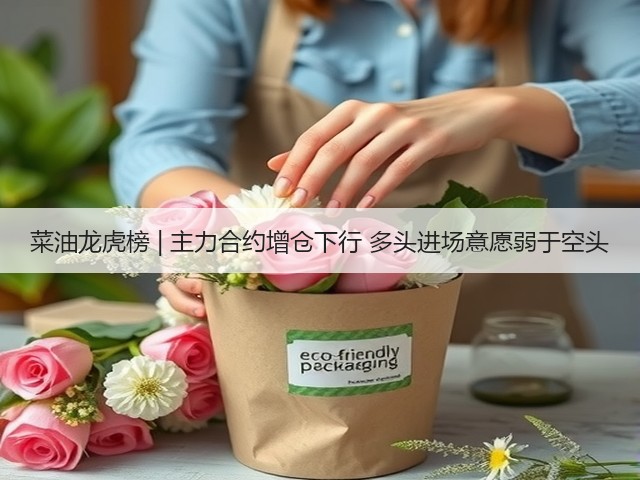 菜油龙虎榜 | 主力合约增仓下行 多头进场意愿弱于空头(图1)