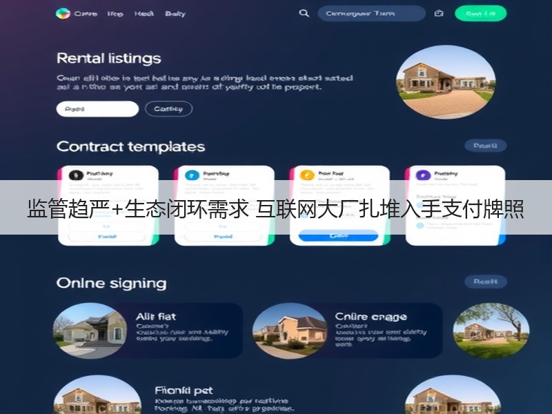 监管趋严+生态闭环需求 互联网大厂扎堆入手支付牌照