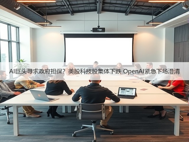 AI巨头寻求政府担保?美股科技股集体下跌 OpenAI紧急下场澄清(图3) AI巨头寻求政府担保?美股科技股集体下跌 OpenAI紧急下场澄清(图3)