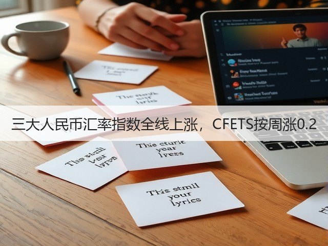 三大人民币汇率指数全线上涨,CFETS按周涨0.2(图2) 三大人民币汇率指数全线上涨,CFETS按周涨0.2(图2)