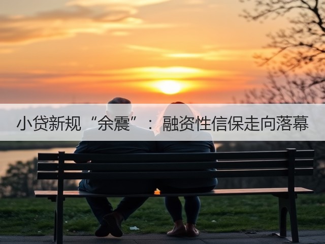 小贷新规“余震”:融资性信保走向落幕(图3) 小贷新规“余震”:融资性信保走向落幕(图3)