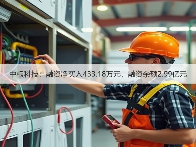 中粮科技：融资净买入433.18万元，融资余额2.99亿元(图3)