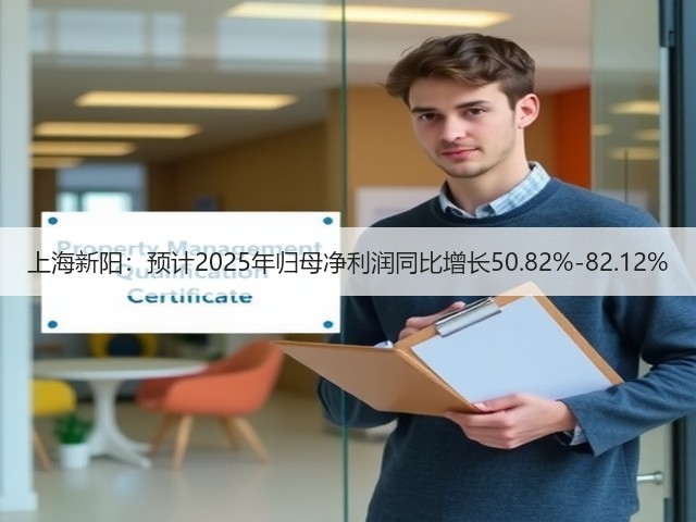 上海新阳：预计2025年归母净利润同比增长50.82%-82.12%(图1)