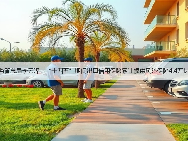 金融监管总局李云泽：“十四五”期间出口信用保险累计提供风险保障4.4万亿美元(图3)