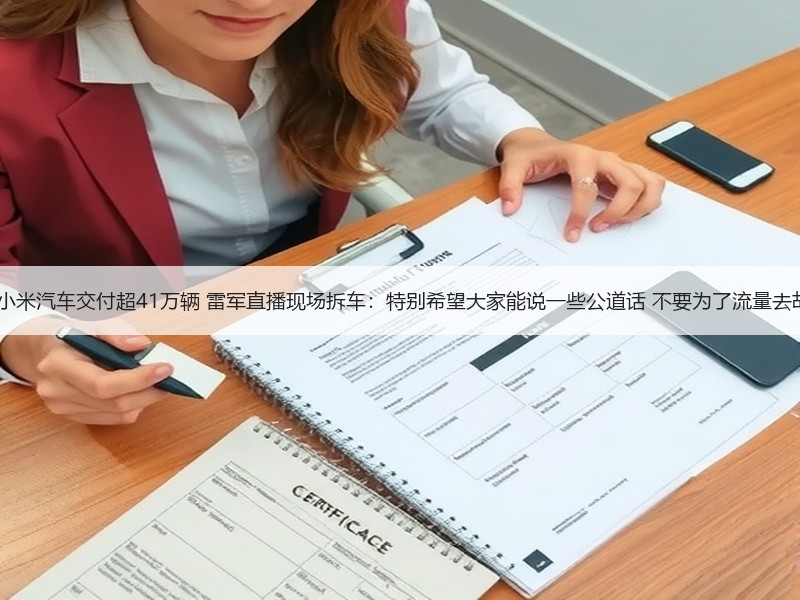 2025年小米汽车交付超41万辆 雷军直播现场拆车：特别希望大家能说一些公道话 不要为了流量去故意夸大