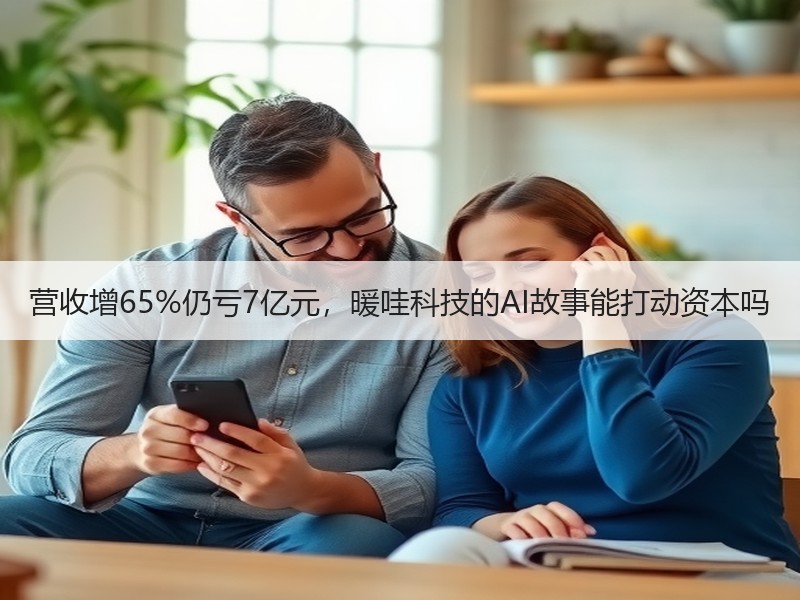 营收增65%仍亏7亿元，暖哇科技的AI故事能打动资本吗