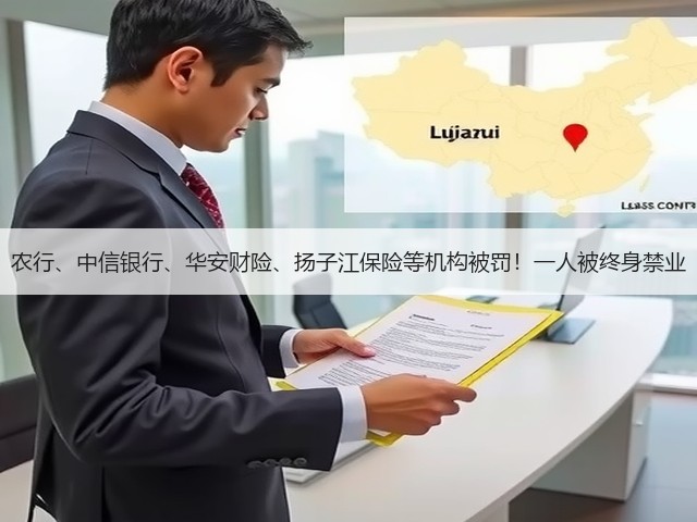 农行、中信银行、华安财险、扬子江保险等机构被罚!一人被终身禁业(图3) 农行、中信银行、华安财险、扬子江保险等机构被罚!一人被终身禁业(图3)