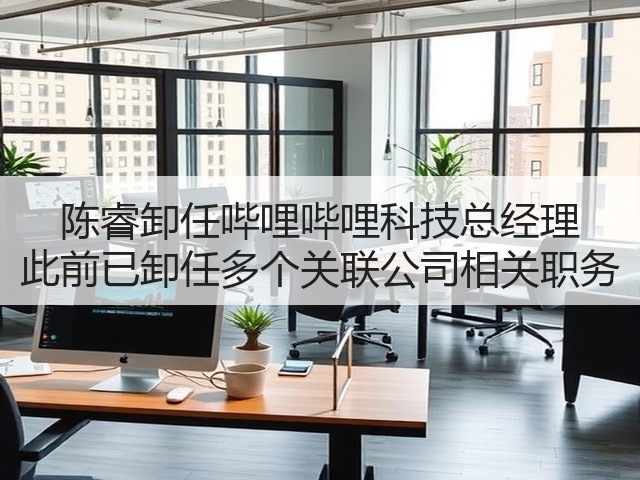 陈睿卸任哔哩哔哩科技总经理 此前已卸任多个关联公司相关职务(图3)