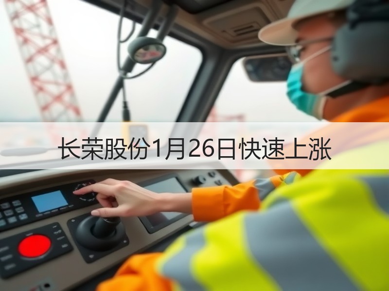 长荣股份1月26日快速上涨