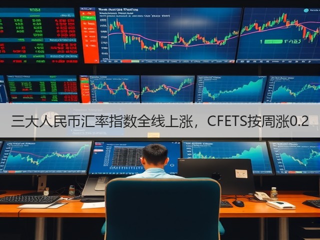 三大人民币汇率指数全线上涨,CFETS按周涨0.2(图3) 三大人民币汇率指数全线上涨,CFETS按周涨0.2(图3)