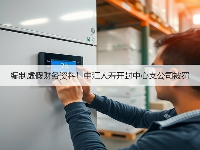 编制虚假财务资料!中汇人寿开封中心支公司被罚(图2) 编制虚假财务资料!中汇人寿开封中心支公司被罚(图2)